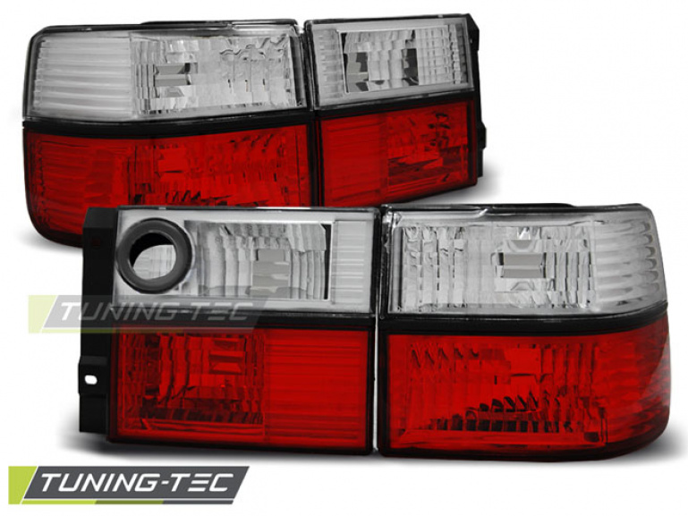 Upgrade Design Rückleuchten für VW Vento Typ 1H2 Lim. 92-98 rot/weiß